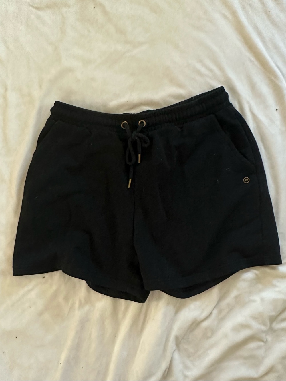 Black Women’s Drawstring Lounge Shorts